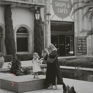 J.Crew Linen Black Caftan Dress